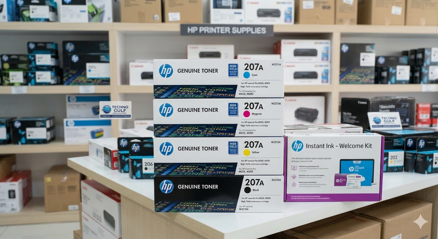 HP toner cartridges in stock - Techno Gulf Dubai